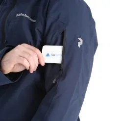 Peak Performance, Maroon Jacket Ski-jas Heren Shadow Blauw -Cmp Ski-uitrusting Winkel peak performance maroon jacket aa jas gevoerd heren shadow blauw AA11pea107b BI 08