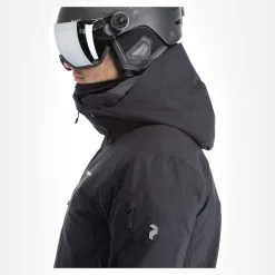 Peak Performance, Maroon Long Jacket Ski-jas Heren Zwart -Cmp Ski-uitrusting Winkel peak performance maroon long jacket aa jas gevoerd heren zwart AA11pea105a BI 05