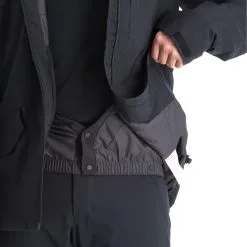 Peak Performance, Maroon Long Jacket Ski-jas Heren Zwart -Cmp Ski-uitrusting Winkel peak performance maroon long jacket aa jas gevoerd heren zwart AA11pea105a BI 09