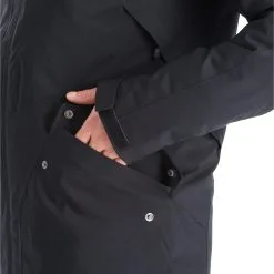 Peak Performance, Maroon Long Jacket Ski-jas Heren Zwart -Cmp Ski-uitrusting Winkel peak performance maroon long jacket aa jas gevoerd heren zwart AA11pea105a BI 13