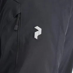 Peak Performance, Maroon Long Jacket Ski-jas Heren Zwart -Cmp Ski-uitrusting Winkel peak performance maroon long jacket aa jas gevoerd heren zwart AA11pea105a BI 14