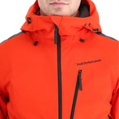 Peak Performance, Navtech Jacket Ski-jas Regular Fit Heren Racing Rood -Cmp Ski-uitrusting Winkel peak performance navtech jacket aa jas gevoerd regular fit heren AA11pea122b BI 07