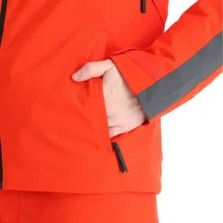 Peak Performance, Navtech Jacket Ski-jas Regular Fit Heren Racing Rood -Cmp Ski-uitrusting Winkel peak performance navtech jacket aa jas gevoerd regular fit heren AA11pea122b BI 12