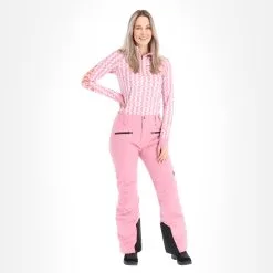 Peak Performance, Scoot Skibroek Slim Fit Dames Frosty Roze