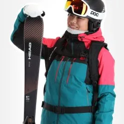 Picture, Exa Jkt Ski-jas Dames Dark Sea Blauw -Cmp Ski-uitrusting Winkel picture exa jkt aa jas gevoerd dames dark sea blauw 22pictu124v1 BI 05