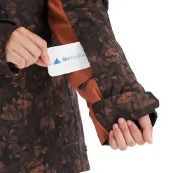 Picture, Exa Jkt Ski-jas Dames Iberis Print Bruin -Cmp Ski-uitrusting Winkel picture exa jkt aa jas gevoerd dames iberis print bruin 22pictu124v3 BI 10