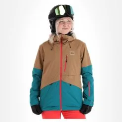 Picture, Fresya Jkt Ski-jas Dames Dark Stone Beige