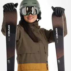 Picture, Glawi Jkt Ski-jas Dames Dark Army Groen -Cmp Ski-uitrusting Winkel picture glawi jkt aa jas gevoerd dames dark army groen 22pictu129v3 BI 05