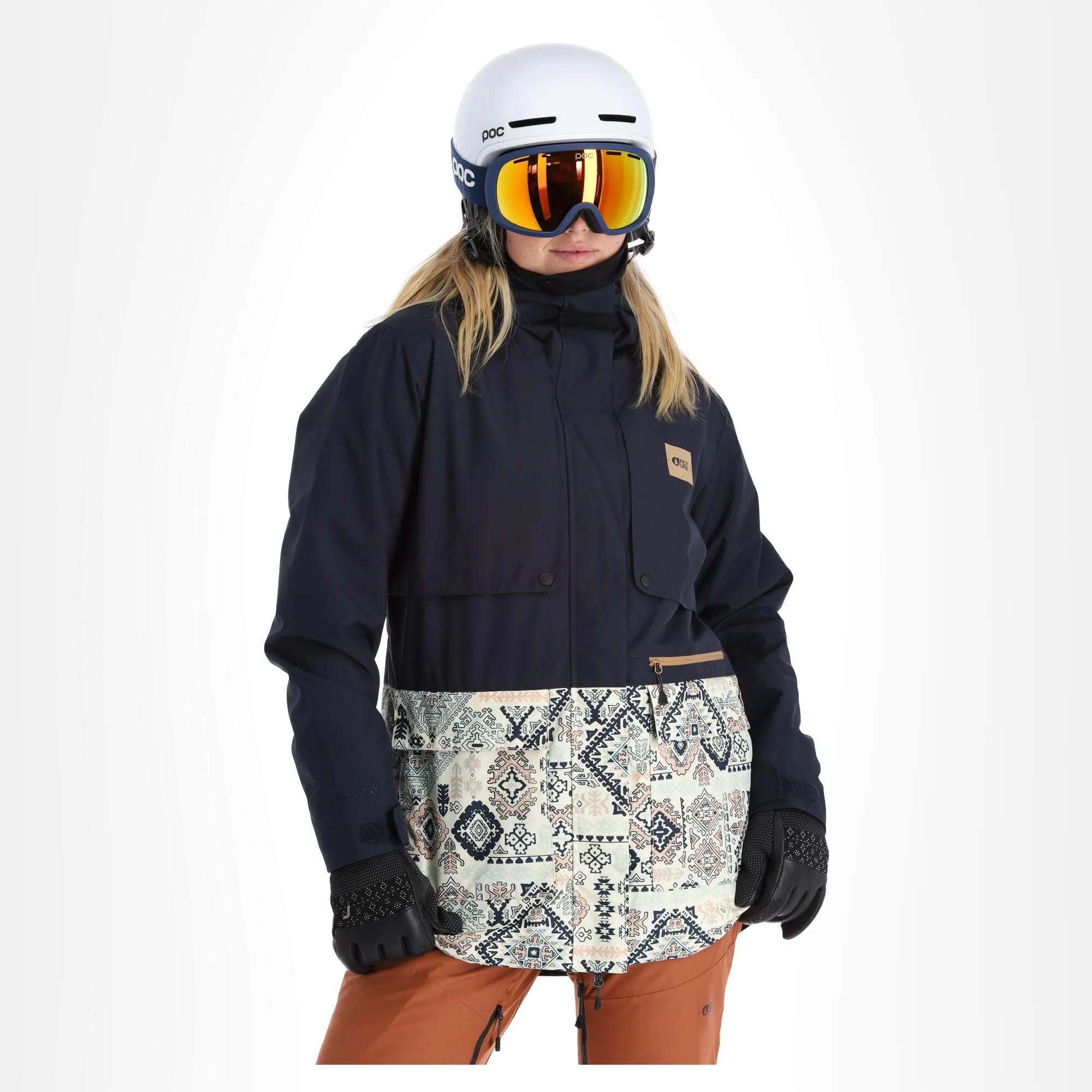 Picture, Glawi Jkt Ski-jas Dames Dark Blauw 1 Picture, Glawi Jkt Ski-jas Dames Dark Blauw