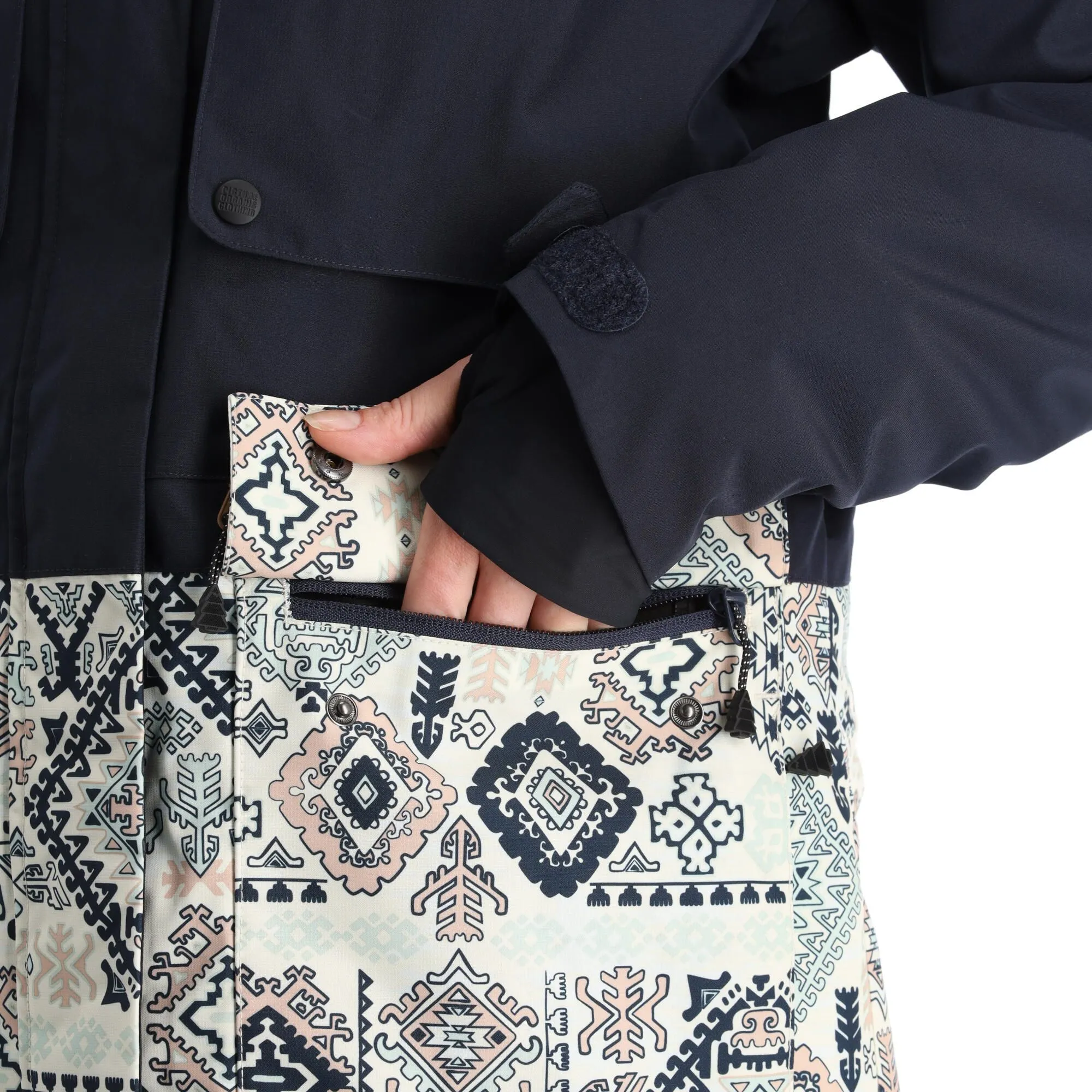 Picture, Glawi Jkt Ski-jas Dames Dark Blauw 9 Picture, Glawi Jkt Ski-jas Dames Dark Blauw - Afbeelding 9