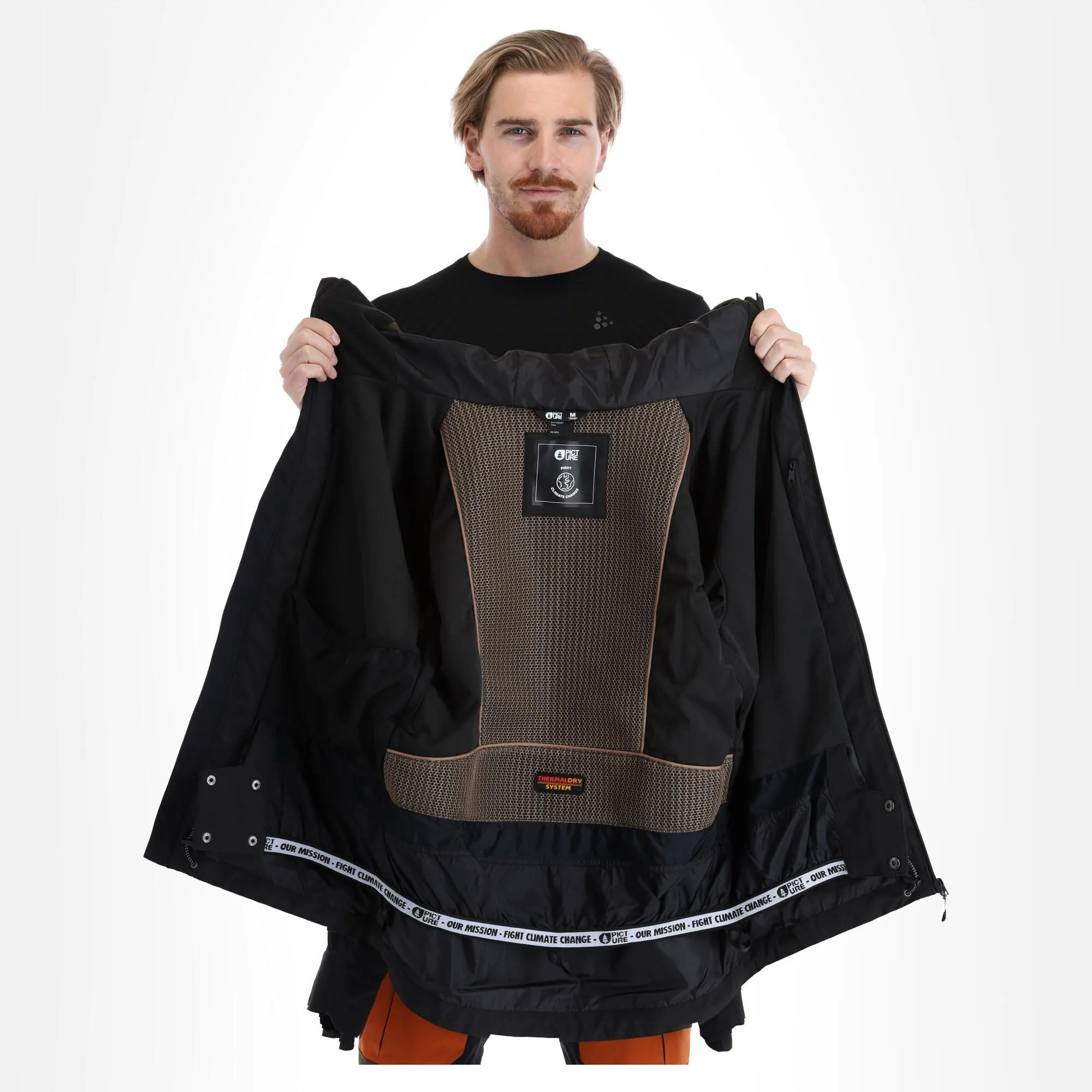 Picture, Naikoon Jkt Ski-jas Heren Dark Army Groen 5 Picture, Naikoon Jkt Ski-jas Heren Dark Army Groen - Afbeelding 5