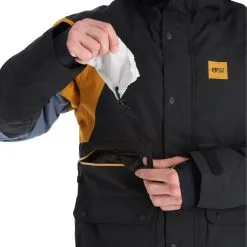 Picture, Ospen Jkt Ski-jas Heren Zwart -Cmp Ski-uitrusting Winkel picture ospen jkt aa jas gevoerd heren zwart 22pictu112v1 BI 12