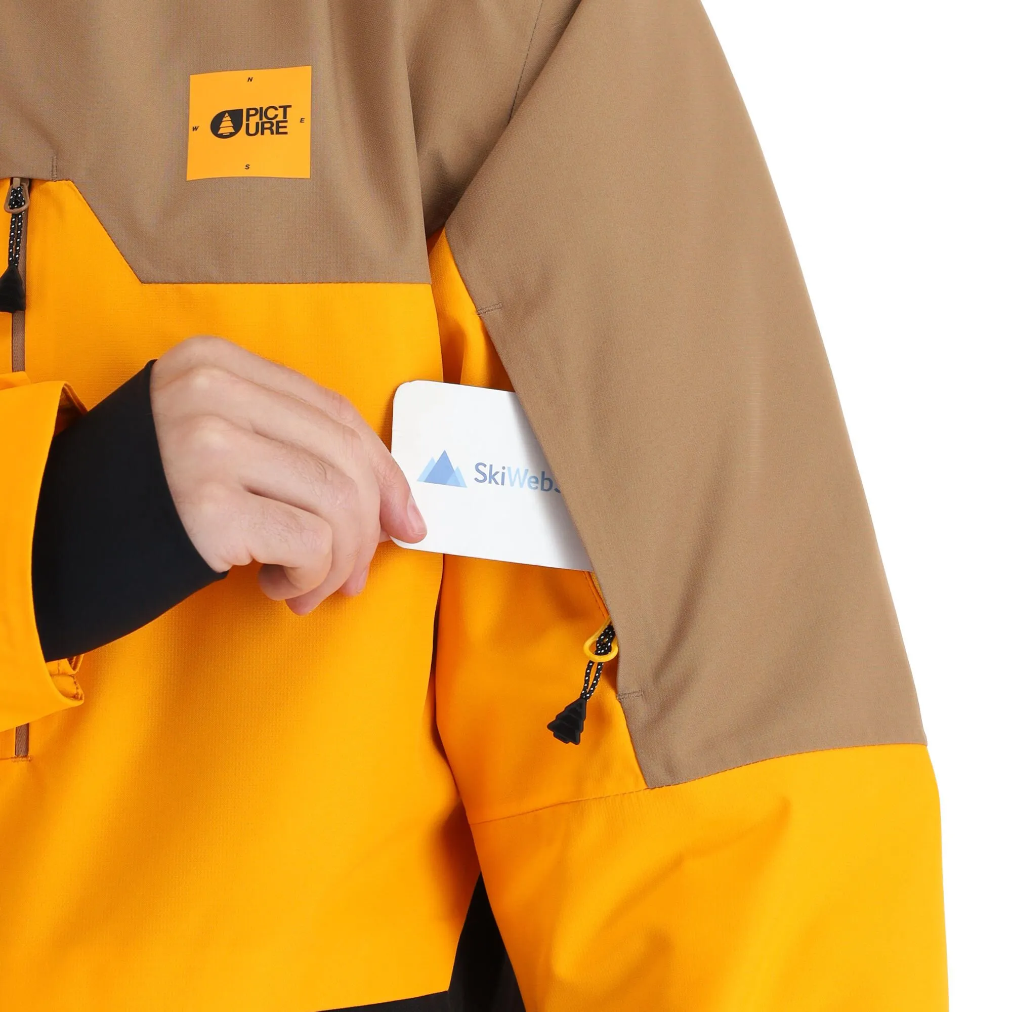 Picture, Picture Object Jkt Ski-jas Heren Geel 7 Picture, Picture Object Jkt Ski-jas Heren Geel - Afbeelding 7