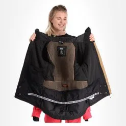 Picture, Seen Jkt Ski-jas Dames Dark Stone Beige -Cmp Ski-uitrusting Winkel picture seen jkt aa jas gevoerd dames dark stone beige 22pictu128v1 BI 05