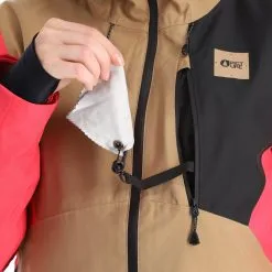 Picture, Seen Jkt Ski-jas Dames Dark Stone Beige -Cmp Ski-uitrusting Winkel picture seen jkt aa jas gevoerd dames dark stone beige 22pictu128v1 BI 07