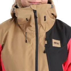 Picture, Seen Jkt Ski-jas Dames Dark Stone Beige -Cmp Ski-uitrusting Winkel picture seen jkt aa jas gevoerd dames dark stone beige 22pictu128v1 BI 08