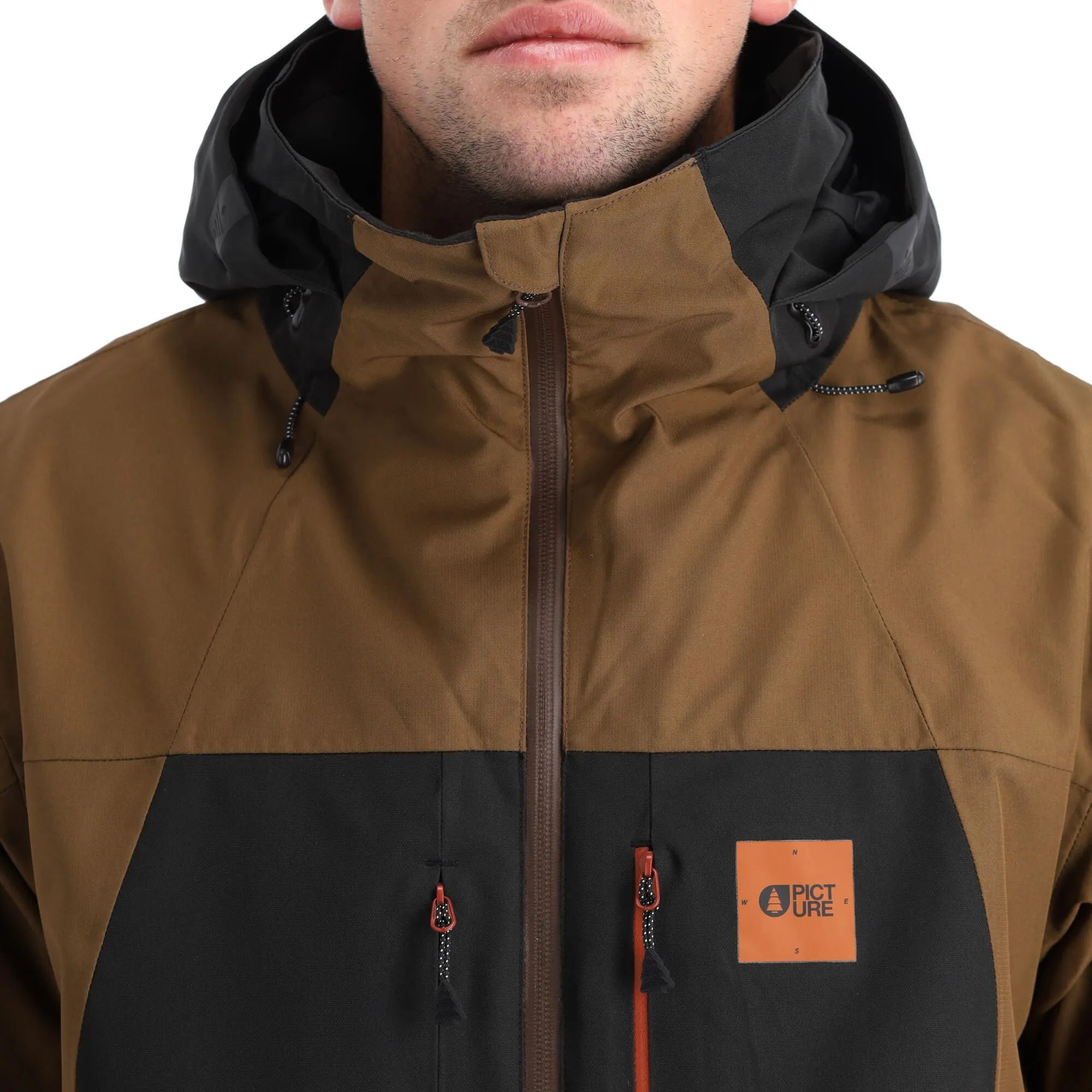 Picture, Track Jkt Ski-jas Heren Bruin 6 Picture, Track Jkt Ski-jas Heren Bruin - Afbeelding 6