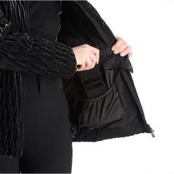 Poivre Blanc, Hybrid Ski Jacket Ski-jas Dames Glow Zwart -Cmp Ski-uitrusting Winkel poivre blanc hybrid ski jacket aa jas gevoerd dames glow zwart 22poivr105v2 BI 07