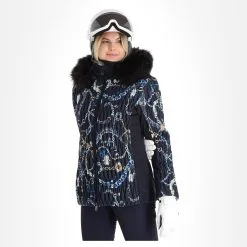 Poivre Blanc, Hybrid Ski Jacket Ski-jas Dames Jewelry Gothic Blauw -Cmp Ski-uitrusting Winkel poivre blanc hybrid ski jacket aa jas gevoerd dames jewelry 22poivr106v1 BI 02