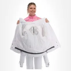 Poivre Blanc, Stretch Ski Jacket Ski-jas Dames Fancy Wit -Cmp Ski-uitrusting Winkel poivre blanc stretch ski jacket aa jas gevoerd dames fancy wit 22poivr102v2 BI 06