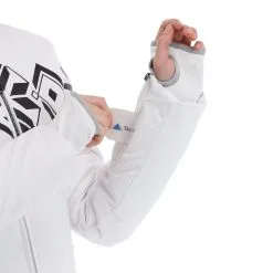 Poivre Blanc, Stretch Ski Jacket Ski-jas Dames Fancy Wit -Cmp Ski-uitrusting Winkel poivre blanc stretch ski jacket aa jas gevoerd dames fancy wit 22poivr102v2 BI 08