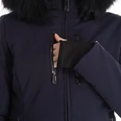 Poivre Blanc, Stretch Ski Jacket Ski-jas Dames Gothic Blauw -Cmp Ski-uitrusting Winkel poivre blanc stretch ski jacket aa jas gevoerd dames gothic blauw 22poivr101v1 BI 12