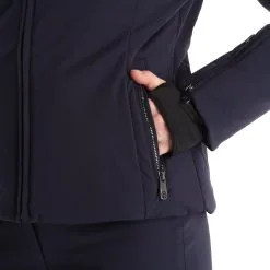 Poivre Blanc, Stretch Ski Jacket Ski-jas Dames Gothic Blauw -Cmp Ski-uitrusting Winkel poivre blanc stretch ski jacket aa jas gevoerd dames gothic blauw 22poivr101v1 BI 13