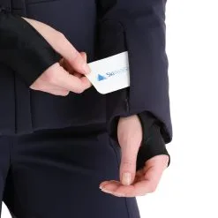 Poivre Blanc, Stretch Ski Jacket Ski-jas Dames Gothic Blauw -Cmp Ski-uitrusting Winkel poivre blanc stretch ski jacket aa jas gevoerd dames gothic blauw 22poivr104v2 BI 07