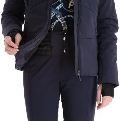 Poivre Blanc, Stretch Ski Jacket Ski-jas Dames Gothic Blauw -Cmp Ski-uitrusting Winkel poivre blanc stretch ski jacket aa jas gevoerd dames gothic blauw 22poivr104v2 BI 08