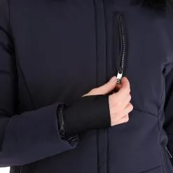 Poivre Blanc, Stretch Ski Jacket Ski-jas Dames Gothic Blauw -Cmp Ski-uitrusting Winkel poivre blanc stretch ski jacket aa jas gevoerd dames gothic blauw 22poivr104v2 BI 10