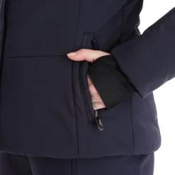 Poivre Blanc, Stretch Ski Jacket Ski-jas Dames Gothic Blauw -Cmp Ski-uitrusting Winkel poivre blanc stretch ski jacket aa jas gevoerd dames gothic blauw 22poivr104v2 BI 11