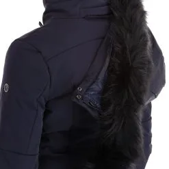 Poivre Blanc, Stretch Ski Jacket Ski-jas Dames Gothic Blauw -Cmp Ski-uitrusting Winkel poivre blanc stretch ski jacket aa jas gevoerd dames gothic blauw 22poivr104v2 BI 13