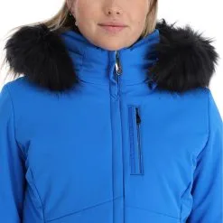 Poivre Blanc, Stretch Ski Jacket Ski-jas Dames King Blauw -Cmp Ski-uitrusting Winkel poivre blanc stretch ski jacket aa jas gevoerd dames king blauw 22poivr104v6 BI 07