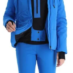 Poivre Blanc, Stretch Ski Jacket Ski-jas Dames King Blauw -Cmp Ski-uitrusting Winkel poivre blanc stretch ski jacket aa jas gevoerd dames king blauw 22poivr104v6 BI 09