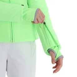 Poivre Blanc, Stretch Ski Jacket Ski-jas Dames Paradise Groen -Cmp Ski-uitrusting Winkel poivre blanc stretch ski jacket aa jas gevoerd dames paradise 22poivr101v2 BI 09