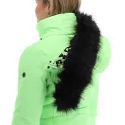 Poivre Blanc, Stretch Ski Jacket Ski-jas Dames Paradise Groen -Cmp Ski-uitrusting Winkel poivre blanc stretch ski jacket aa jas gevoerd dames paradise 22poivr101v2 BI 11