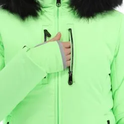Poivre Blanc, Stretch Ski Jacket Ski-jas Dames Paradise Groen -Cmp Ski-uitrusting Winkel poivre blanc stretch ski jacket aa jas gevoerd dames paradise 22poivr101v2 BI 12