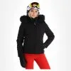 Poivre Blanc, Stretch Ski Jacket Ski-jas Dames Zwart
