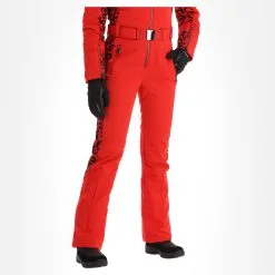 Poivre Blanc, Stretch Ski Overall Ski Overall Dames Leopard Scarlet Rood -Cmp Ski-uitrusting Winkel poivre blanc stretch ski overall da ski overall dames leopard 22poivr110v2 BI 08