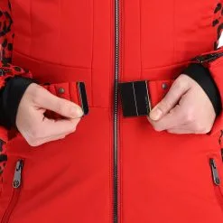 Poivre Blanc, Stretch Ski Overall Ski Overall Dames Leopard Scarlet Rood -Cmp Ski-uitrusting Winkel poivre blanc stretch ski overall da ski overall dames leopard 22poivr110v2 BI 15