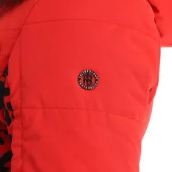 Poivre Blanc, Stretch Ski Overall Ski Overall Dames Leopard Scarlet Rood -Cmp Ski-uitrusting Winkel poivre blanc stretch ski overall da ski overall dames leopard 22poivr110v2 BI 20