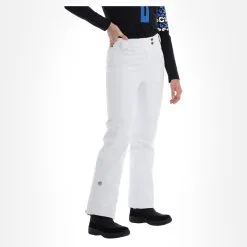 Poivre Blanc, Stretch Ski Pants Skibroek Dames Wit -Cmp Ski-uitrusting Winkel poivre blanc stretch ski pants ba skibroek gevoerd dames wit 22poivr107v3 BI 04