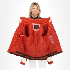 Protest, Kelis Ski-jas Dames Rocky Rood -Cmp Ski-uitrusting Winkel protest kelis ski jas dames rocky rood AA20prt019a BI 05