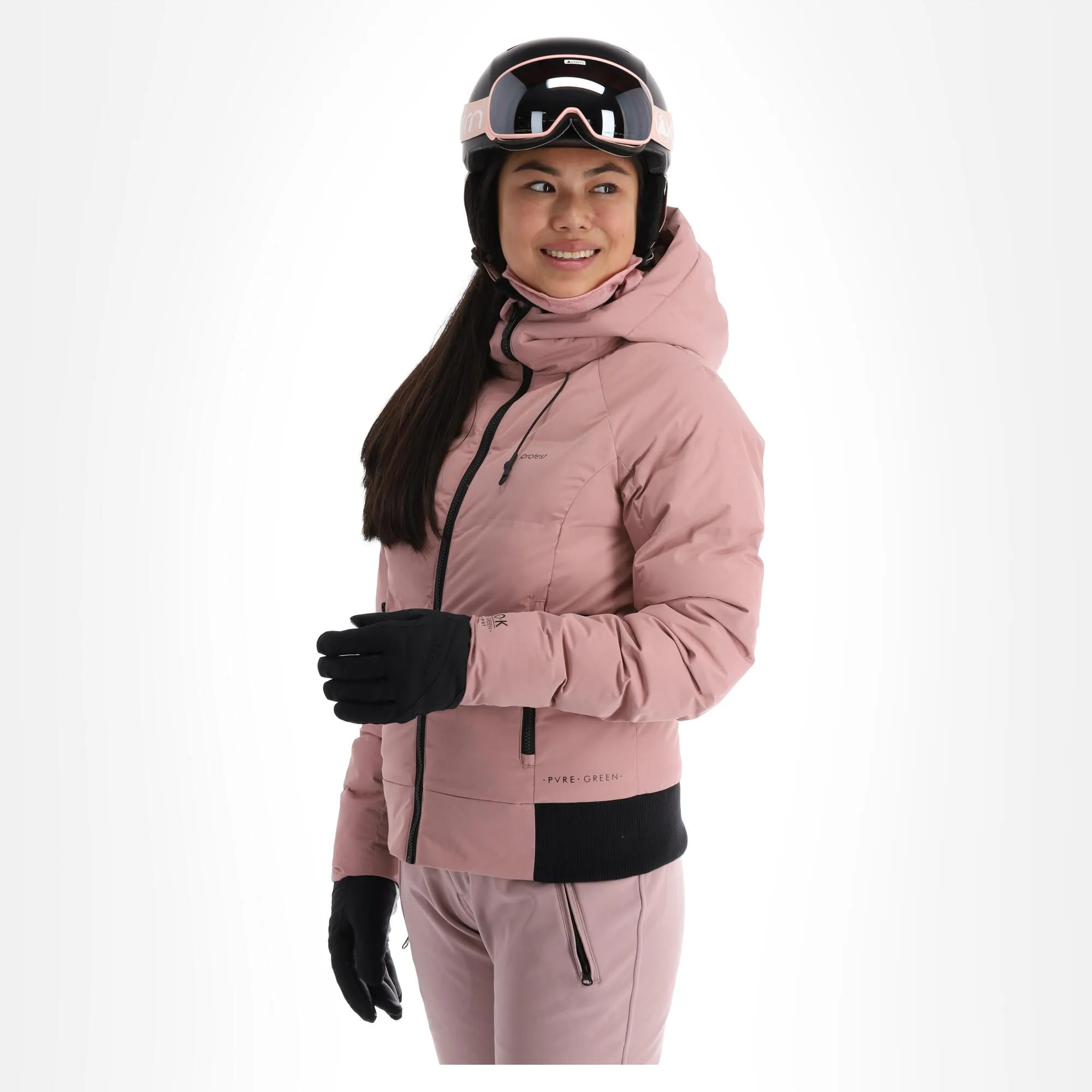 Protest, Prtalyssum Ski-jas Dames Mauve Roze 3 Protest, Prtalyssum Ski-jas Dames Mauve Roze - Afbeelding 3