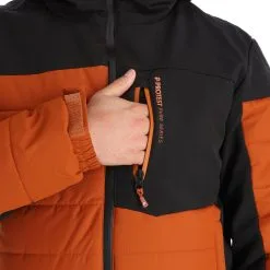 Protest, Prtmount Ski-jas Heren Umber Oranje -Cmp Ski-uitrusting Winkel protest prtmount aa jas gevoerd heren umber oranje 22prote114v3 BI 12