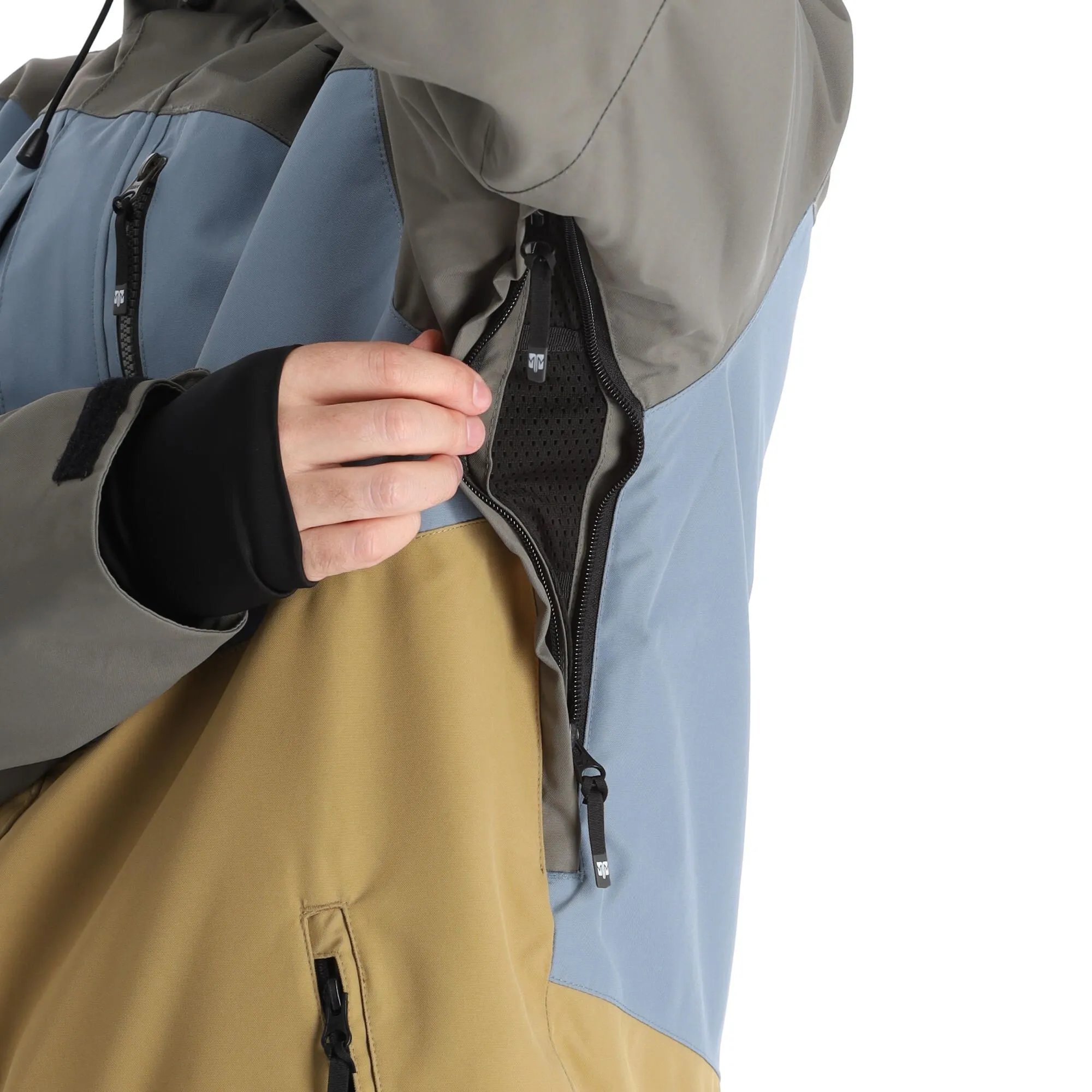 Rehall, Anchor-R Ski-jas Heren Antique Bronze Bruin 9 Rehall, Anchor-R Ski-jas Heren Antique Bronze Bruin - Afbeelding 9