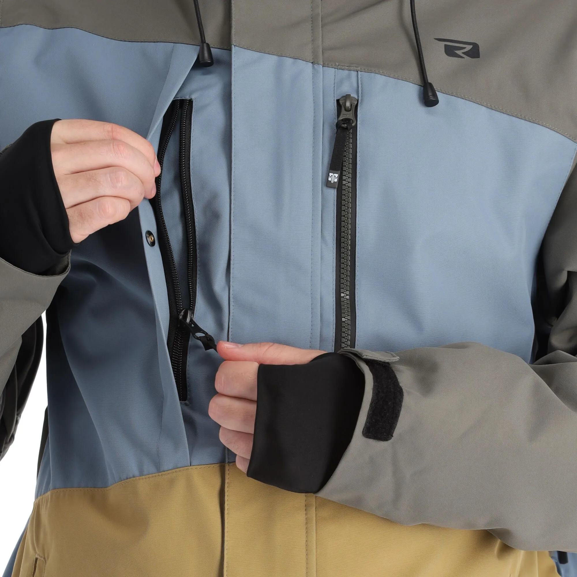 Rehall, Anchor-R Ski-jas Heren Antique Bronze Bruin 11 Rehall, Anchor-R Ski-jas Heren Antique Bronze Bruin - Afbeelding 11