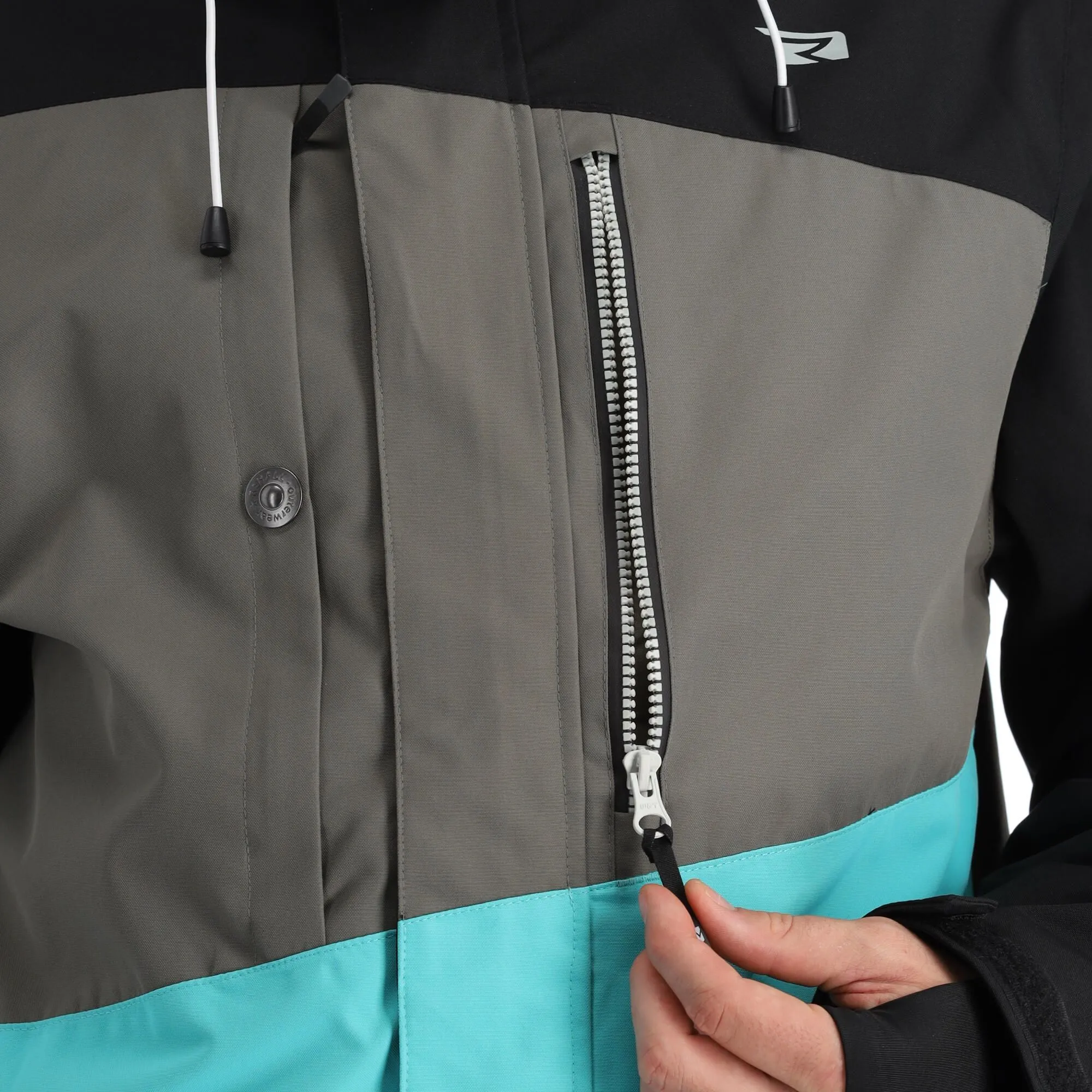 Rehall, Anchor-R Ski-jas Heren Aqua Blauw 10 Rehall, Anchor-R Ski-jas Heren Aqua Blauw - Afbeelding 10