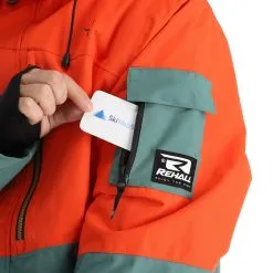 Rehall, Anchor-R Ski-jas Heren Cherry Tomato Rood -Cmp Ski-uitrusting Winkel rehall anchor r aa jas gevoerd heren cherry tomato rood 22rehal105v2 BI 08