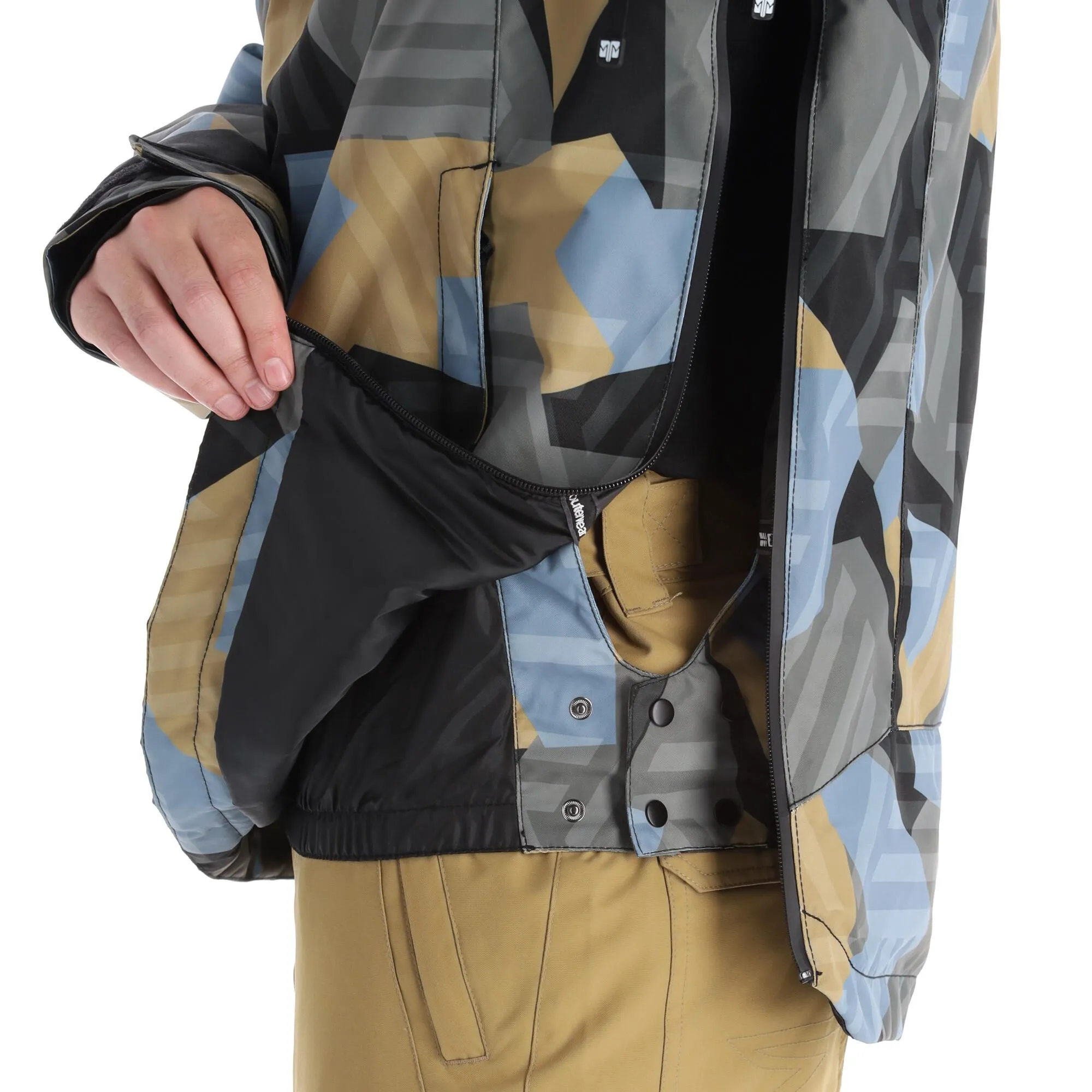 Rehall, Artois-R Winter Anorak Heren Camo Mirage Blauw 7 Rehall, Artois-R Winter Anorak Heren Camo Mirage Blauw - Afbeelding 7